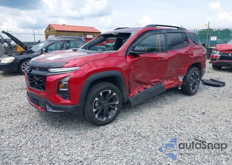 2025 Chevrolet Equinox Awd Rs из США, поврежденный, VIN 3GNAXTEG1SL189648